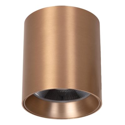Lucide STRAX - Ceiling spotlight - Ø 8 cm - LED Dim. - CCT - 1x15W 2700K/4000K - Champagne Color - Premium